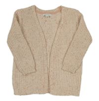 Ružový trblietavý svetrový cardigan zn. Primark