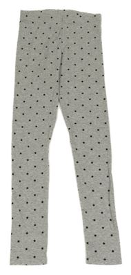 Šedé žebrované legíny s hvězdami F&F