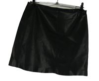 Dámska čierna koženková sukňa F&F