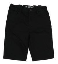 Černé riflové kraťasy Denim Co.