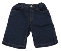 Tmavomodré riflové kraťasy H&M