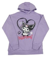 Lila mikina s Kuromi a kapucňou Primark