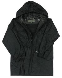 Čierna nepromokavá bunda s kapucňou Regatta