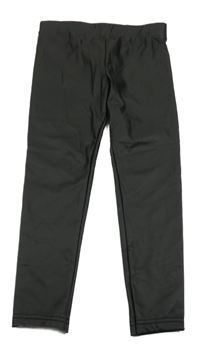 Černé koženkové tregíny PRIMARK