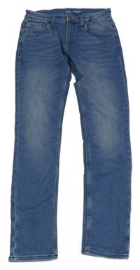 Modré teplákové slim rifle C&A