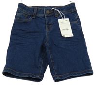 Nové - tmavomodré riflové kraťasy C&A