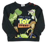 Tmavosivá mikina s Toy Story Pep&Co