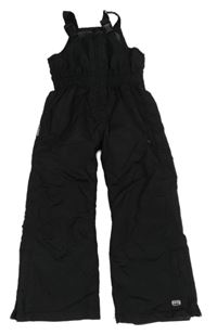 Černé funkční šusťákové laclové oteplovačky s logem Trespass