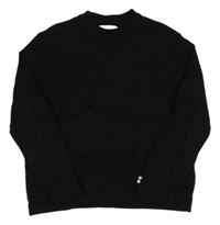 Čierny sveter s korálkami Zara