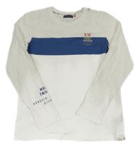 Bílo-modré triko Original Marines