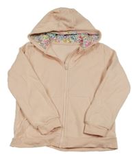 Svetlooranžová prepínaci mikina s kapucňou George