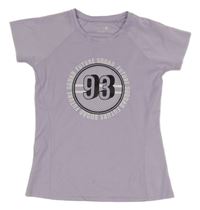 Lila športové tričko s číslom Ergeenomix