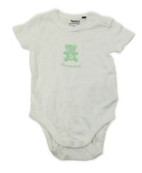 Biele body s medvedíkom Neutral