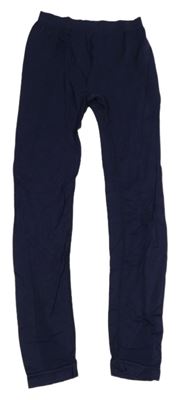 Tmavomodré thermo spodné nohavice POCOPIANO