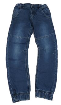 Modré cuff teplákové rifle YIGGA