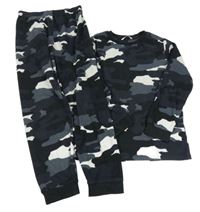 Army fleecové pyžamo M&S
