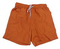 Cihlové plážové kraťasy anko