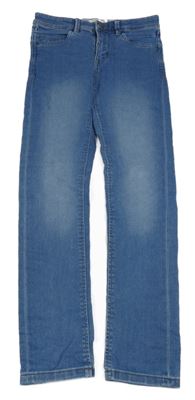 Modré skinny teplákové rifle name it.