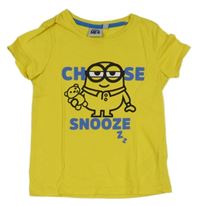 Žlté tričko s Mimoněm