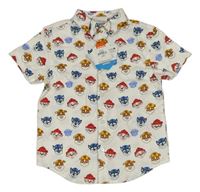 Nové - Bílá košile s Paw Patrol Primark