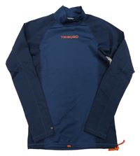 Tmavomodré silné UV tričko Tribord