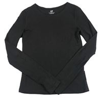Tmavosivé tričko H&M