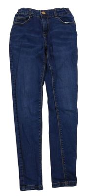 Tmavomodré skinny rifle Denim Co.