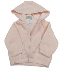 Světlerůžová propínací mikina s kapucí Primark