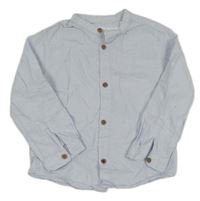 Světlemodrá melírovaná košile ZARA