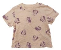 Svetloružové tričko s Minnie H&M