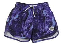 Fialové plážové galaxy kraťasy zn. Sonetti