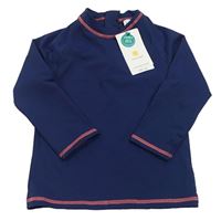 Tmavomodré UV tričko M&S