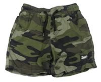 Khaki army plážové kraťasy sonneti 