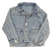 Světlemodrá riflová košilová bunda George