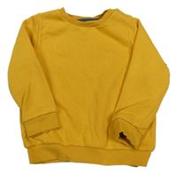 Horčicová mikina F&F