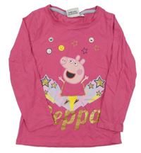 Ružové tričko s Peppou