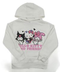 Biela mikina s Hello Kitty a kamarády Primark
