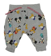 Sivé tepláky s Mickeym a kamarády Primark