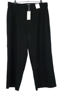 Dámske čierne široké nohavice M&S