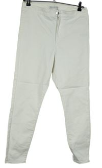 Dámské bílé skinny rifle Denim 