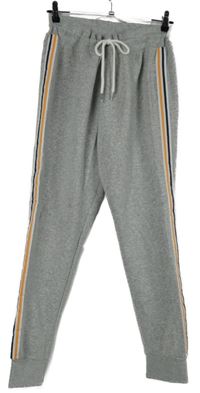 Dámské šedé tepláky s pruhy Primark 