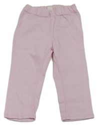 Světlerůžové džegíny H&M