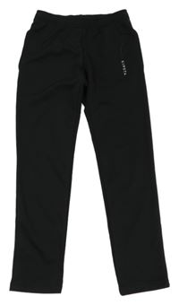 Černé sportovní tepláky s logem Kipsta