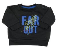 Černá mikina s raketou  PRIMARK