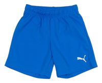 Modré sportovní funkční kraťasy Puma