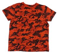 Červeno-čierne army tričko George