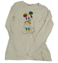 Smetanové triko s Mickeym Disney