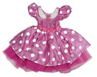 Kostým - Růžové puntíkaté šaty - Minnie Disney