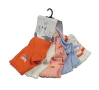 Nové - 5x barevné ponožky George