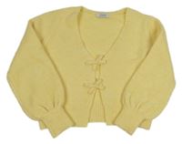 Žltý prepínaci crop sveter Primark